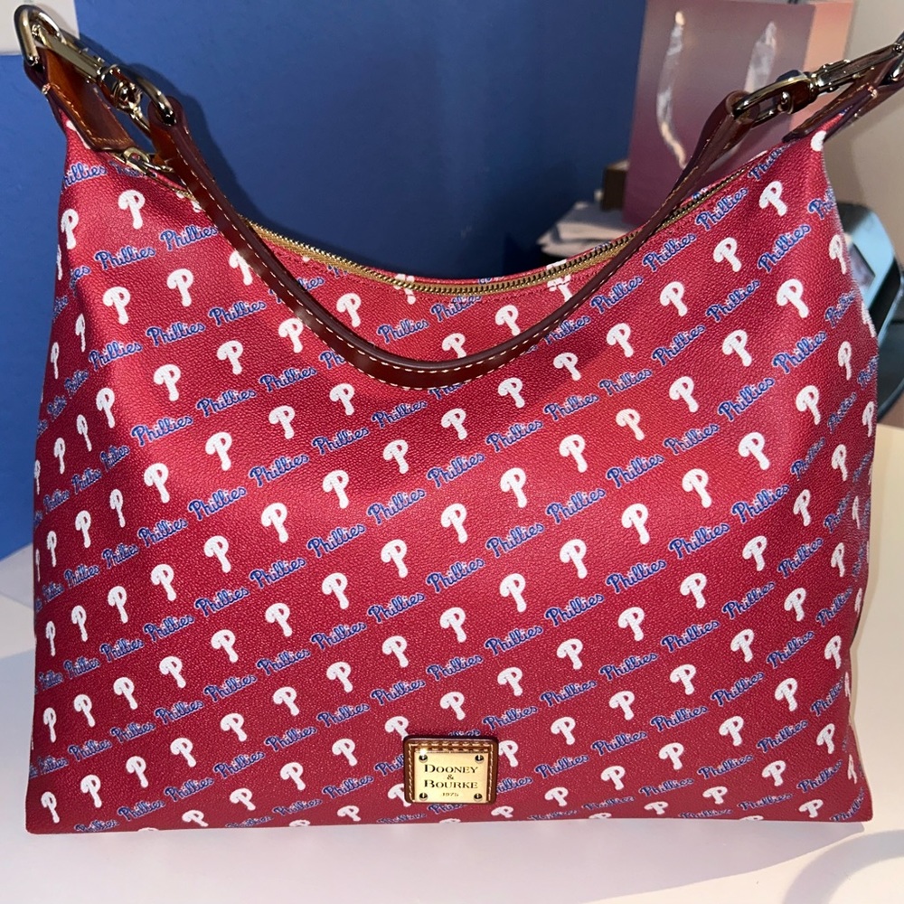 Dooney & Bourke Philadelphia Phillies Juliette Hobo Purse